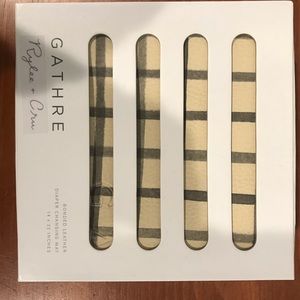 Gather Leather Diaper Changing Mat